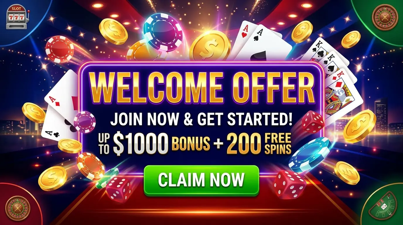 Mr O casino welcome offer